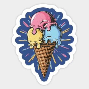 National Ice Cream Day – December Sticker